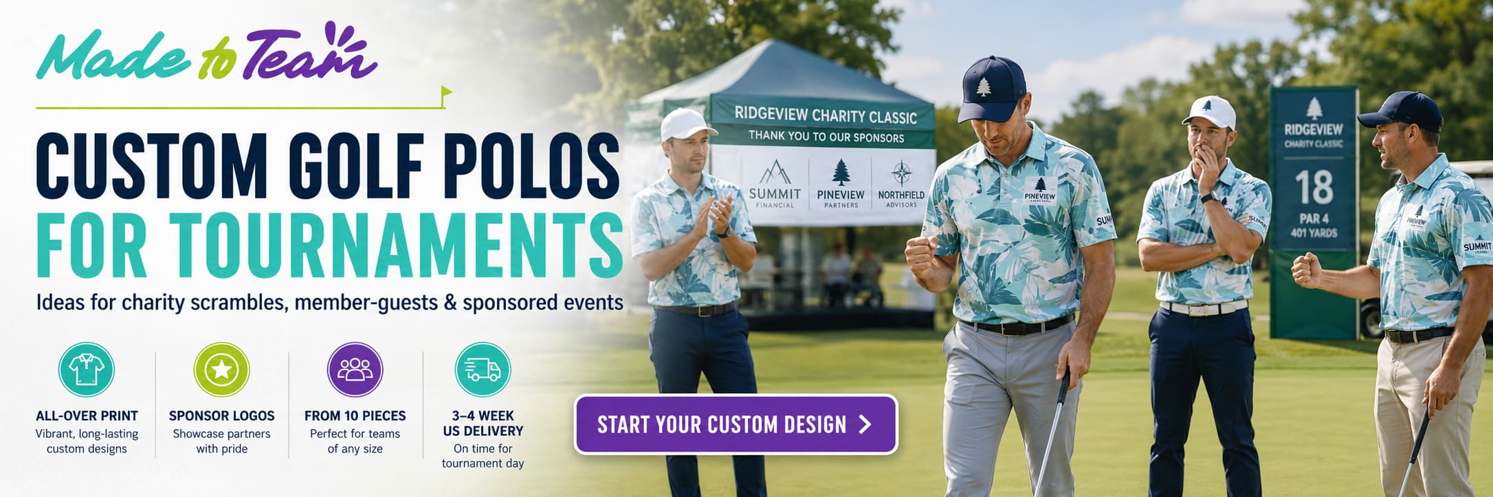 Custom Golf Polos for Tournaments: A Group Ordering Guide