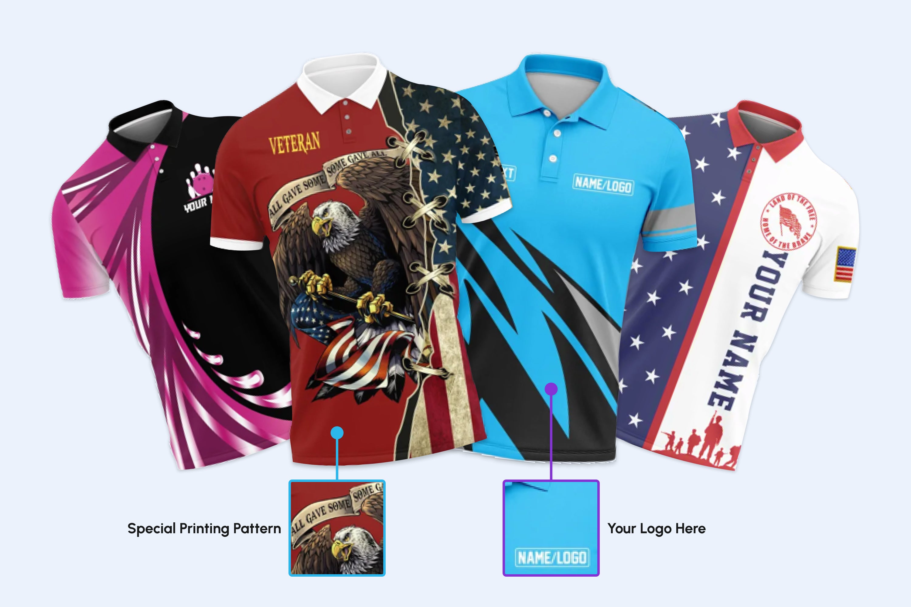 Custom Golf Polo Shirts