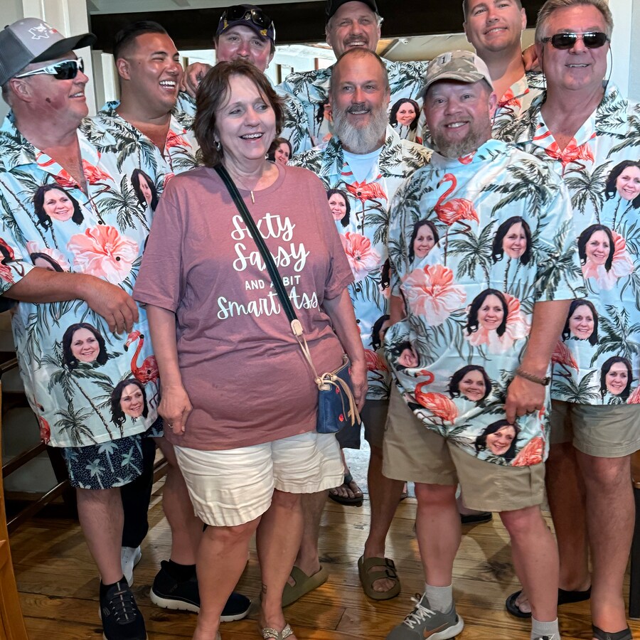 Custom Hawaiian shirts for corporate team